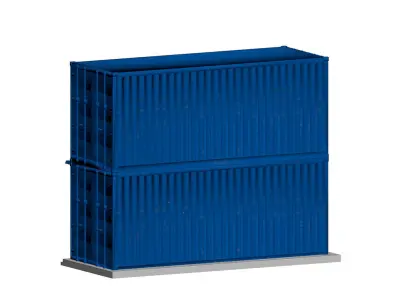 Container Shop 3D model