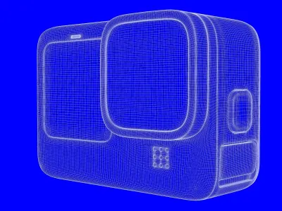 Go Pro Action Camera 3D model