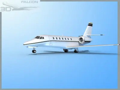 Falcon3D Citation Sovereign C680 FS01 3D model