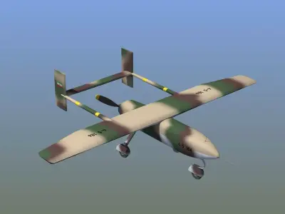 Iranian UAV Drone 3D model