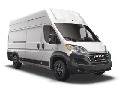 RAM Promaster Van L4H3 2023 3D model