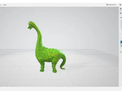 brachiosaurus sculpture - printable toy 3D print model