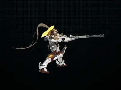 Gundam III 3d printed 3D print model