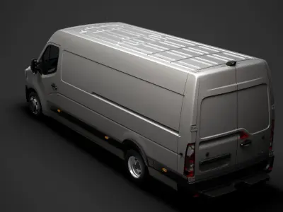 Renault Master L4H2 Van 2020 3D model