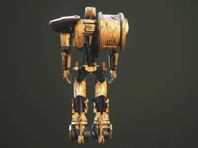 Robot ABC Warriors  3D model