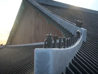 Korea Gyeongbokgung Gyeonhoeru -Joseon Palace 3D model