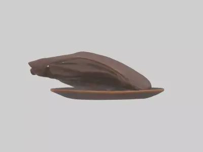 Moose Liver Low-poly 3D model