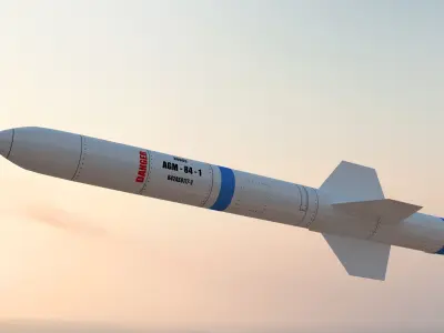 AGM84E SLAM Low-poly 3D model