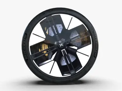 D1 Wheelrim Maresal3d Low-poly 3D model