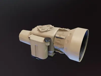UTCx Thermal Weapon Sight Low-poly 3D model