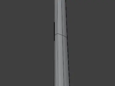 Simple Axe Low-poly 3D model