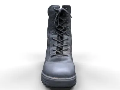 Military Boots Scan 3D model