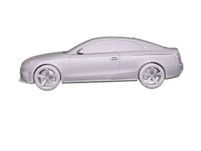 Audi RS5 Car Detailed Luxury Sports 3D Print Model 3D print model