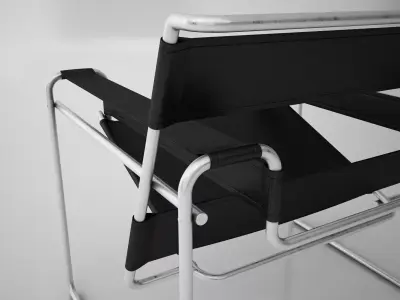 Knoll Wassily Chair 01 Free 3D model