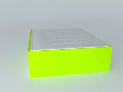 krister bed 2 Free 3D model