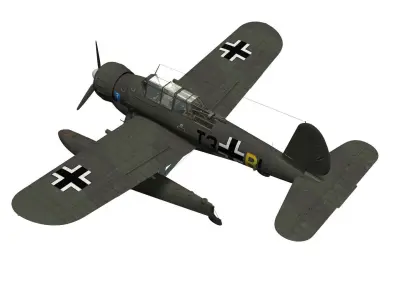 Arado Ar196 A-3 3D model