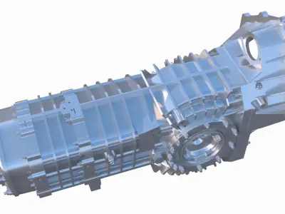 Transmission 3D model