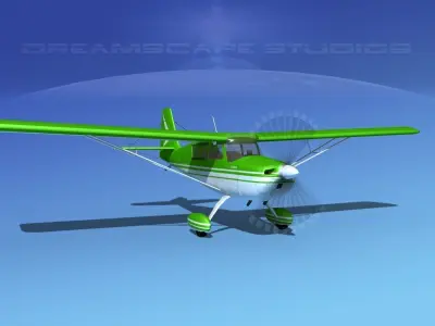 Bellanca Citabria 7KC V06 3D model