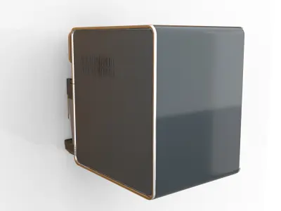 fully automatic coffee machine 3D model