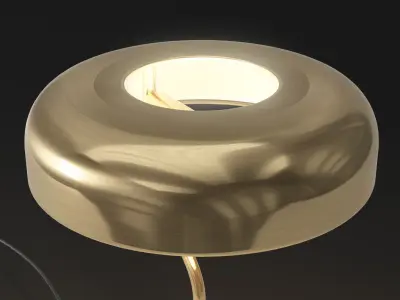 Eclipse Desk Lamp Free 3D model