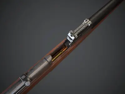 Gewehr 41 Low-poly 3D model