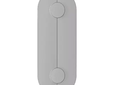 Nordic Modern Creative Marble Wall Lamp Free 3D model