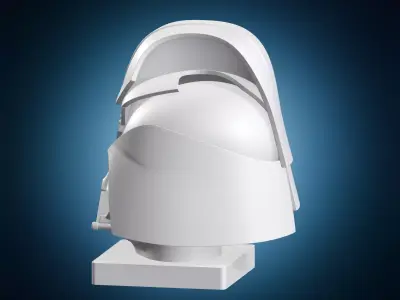 Darth Vader Helmet Sculpture 3D print model