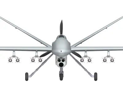 MQ-9 Reaper OR Predator B 3D model
