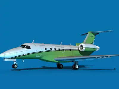 Embraer Praetor 500 V10 3D model