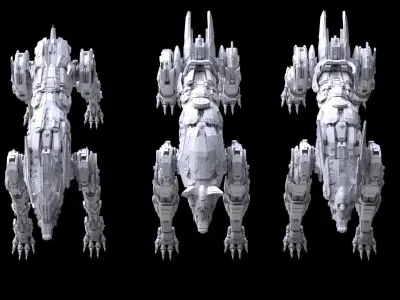 WOLF REAPER Free 3D model