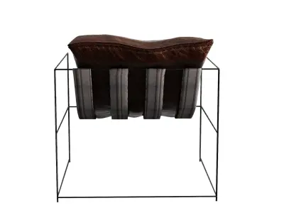 Leather Sierra Chair 3D model