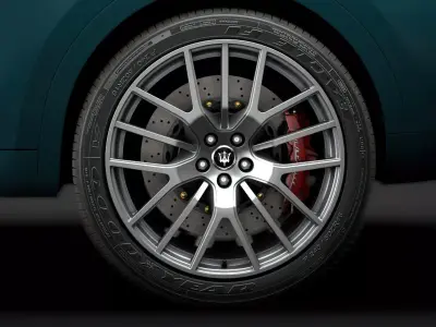 Maserati Levante GranLusso 2020 wheel 3D model