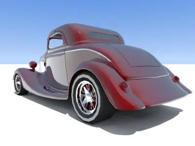 Hot Rod Free 3D model