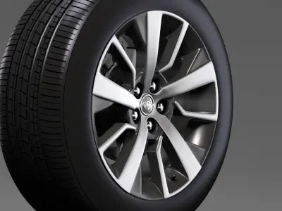 Toyota ProAce Verso wheel 2017 3D model