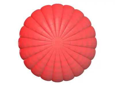 hot air balloon 3D model