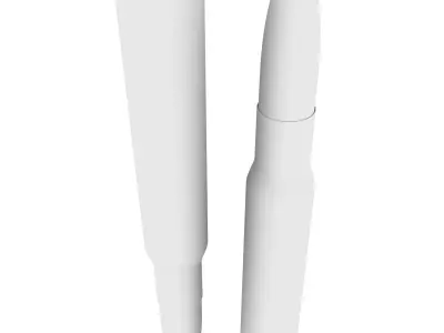 30-06 Cartridge 3D model