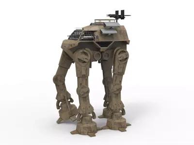 Concept walker for zombie apocalypses 3D model