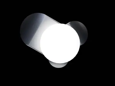 V6 Engine CrankShaft Dimension Accurate 3D Model 3D model