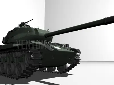 M-41 Walker Bulldog 3D model