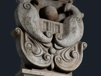 Ornament bird 3D model