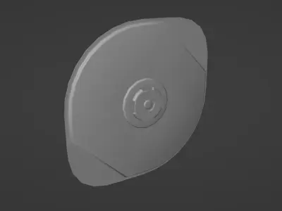 Chest seal or occlusive dressing Free 3D model