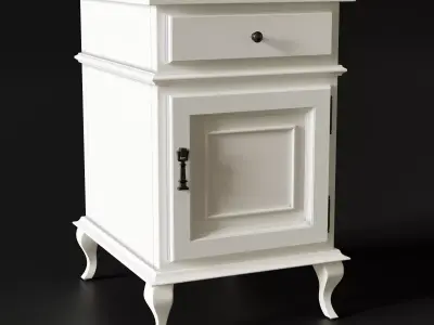 bedside table Free 3D model buy