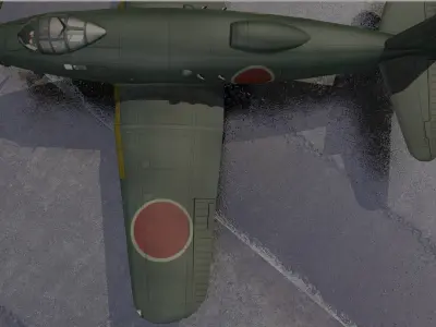 Yokosuka R2Y1 Keuin 3D model