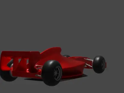 Simple F1 Car Free 3D print model