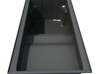 Black Oil Sump Pan 3D model 62 3D model