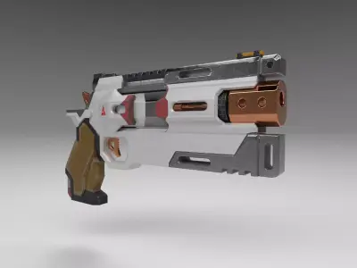 Titanfall Apex Legends Wingman  Low-poly 3D model