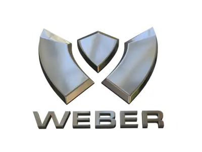 weber logo 3D model