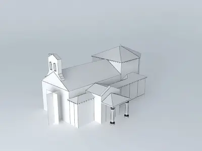 Small church 3D model