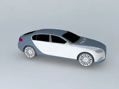 Bugatti 16 C Galibier Concept 2009 Free 3D model