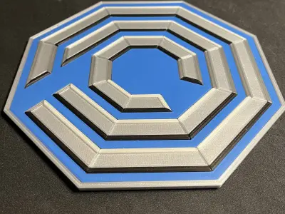 Robocop OCP Logo Wall Plaque 3D print model